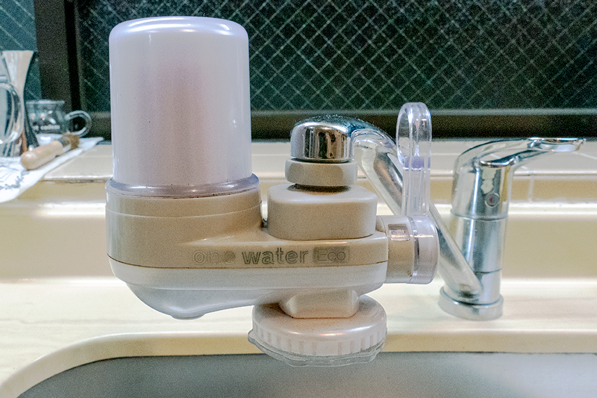 浄水器の一例：素粒水